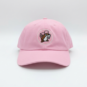 Buc-ee's Pink Hat white background.