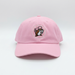 Buc-ee's Pink Hat white background.