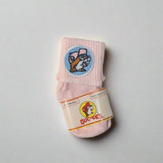 Buc-ee's Pink Infant Socks