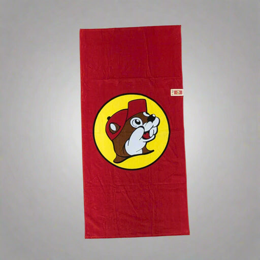 Buc-ee's Red classic logo towel