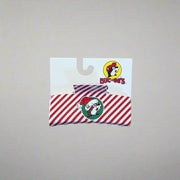 Buc-ee's Red Stripes Christmas Hair Claw