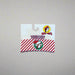 Buc-ee's Red Stripes Christmas Hair Claw