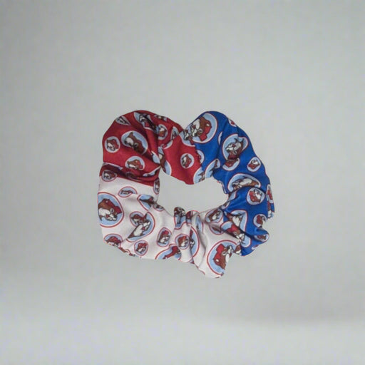 Buc-ee's Red, White, & Blue Hair Scrunchie