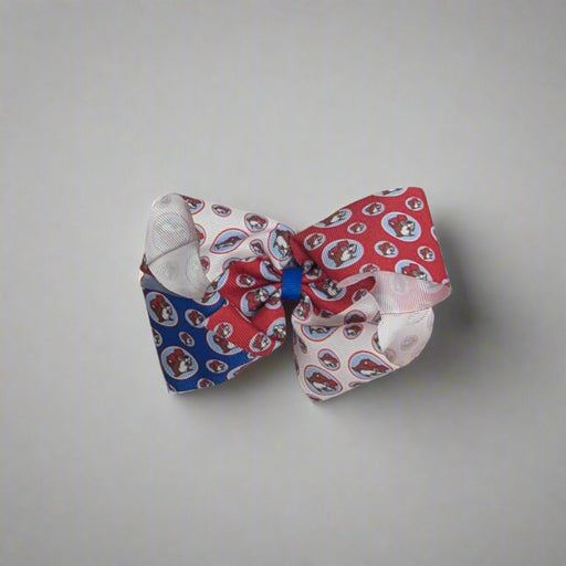 Buc-ee's Red, White, & Blue Large Hair Bow