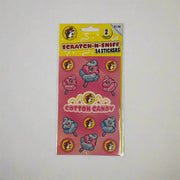 Buc-ee's Scratch-N-Sniff Cotton Candy Stickers