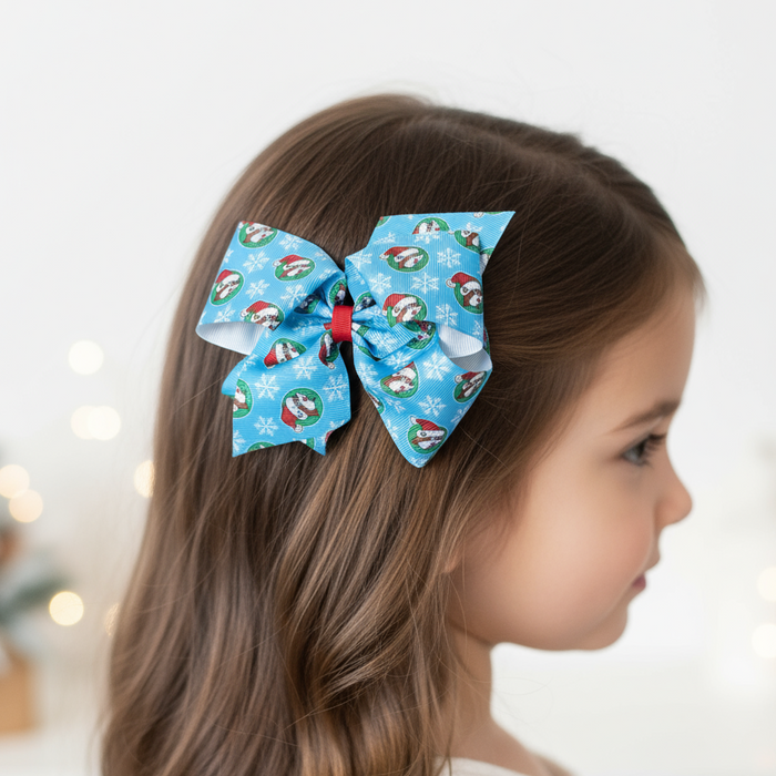 Buc-ee's Christmas Hair Bows