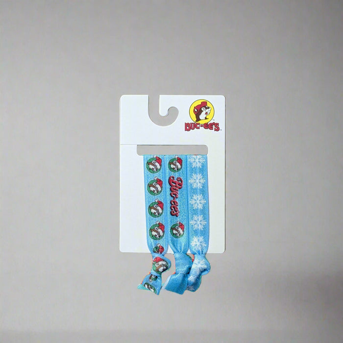 Buc-ee's Snowflake Christmas Hair Ties