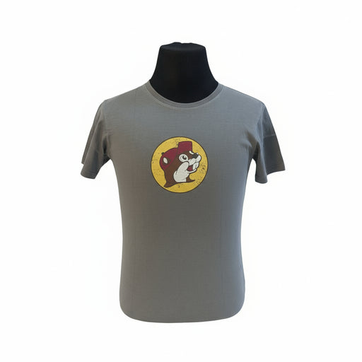 The Buc-ee’s “Spotted at Buc-ee’s” Shirt captures the legendary moment Bigfoot was seen grabbing snacks under the Texas stars. Featuring a classic gray tee with a bold Buc-ee’s logo on the front and a mysterious Bigfoot silhouette against a moonlit forest on the back, this shirt is perfect for fans of roadside adventures and tall tales alike.