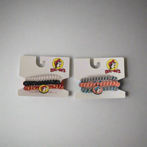 Buc-ee's Telephone Cord Hair Ties