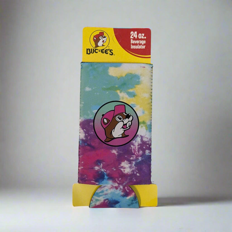 Buc-ee's Tie dye Koozie