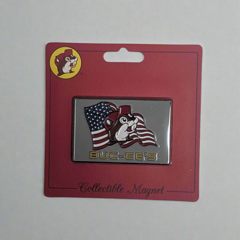 Buc-ee's USA Flag magnet