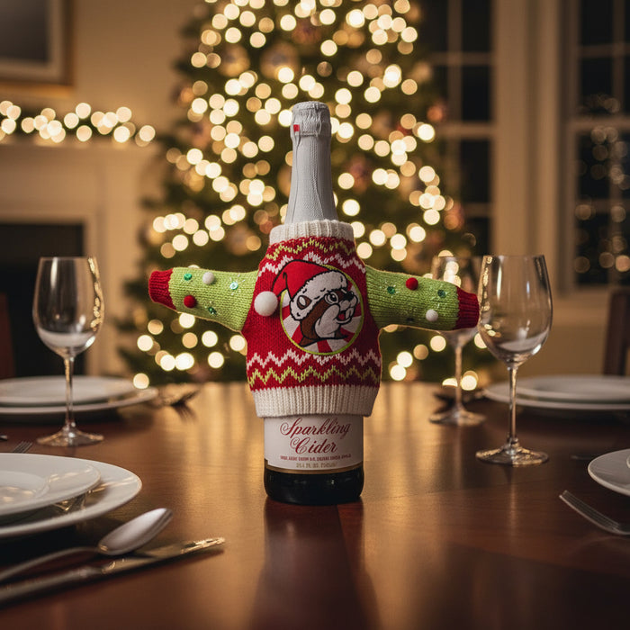 Buc-ee's Ugly Wine Christmas Sweater 