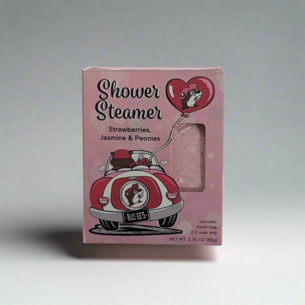 Buc-ee's Valentine's Shower Steamer | Available Here – Texas Snax