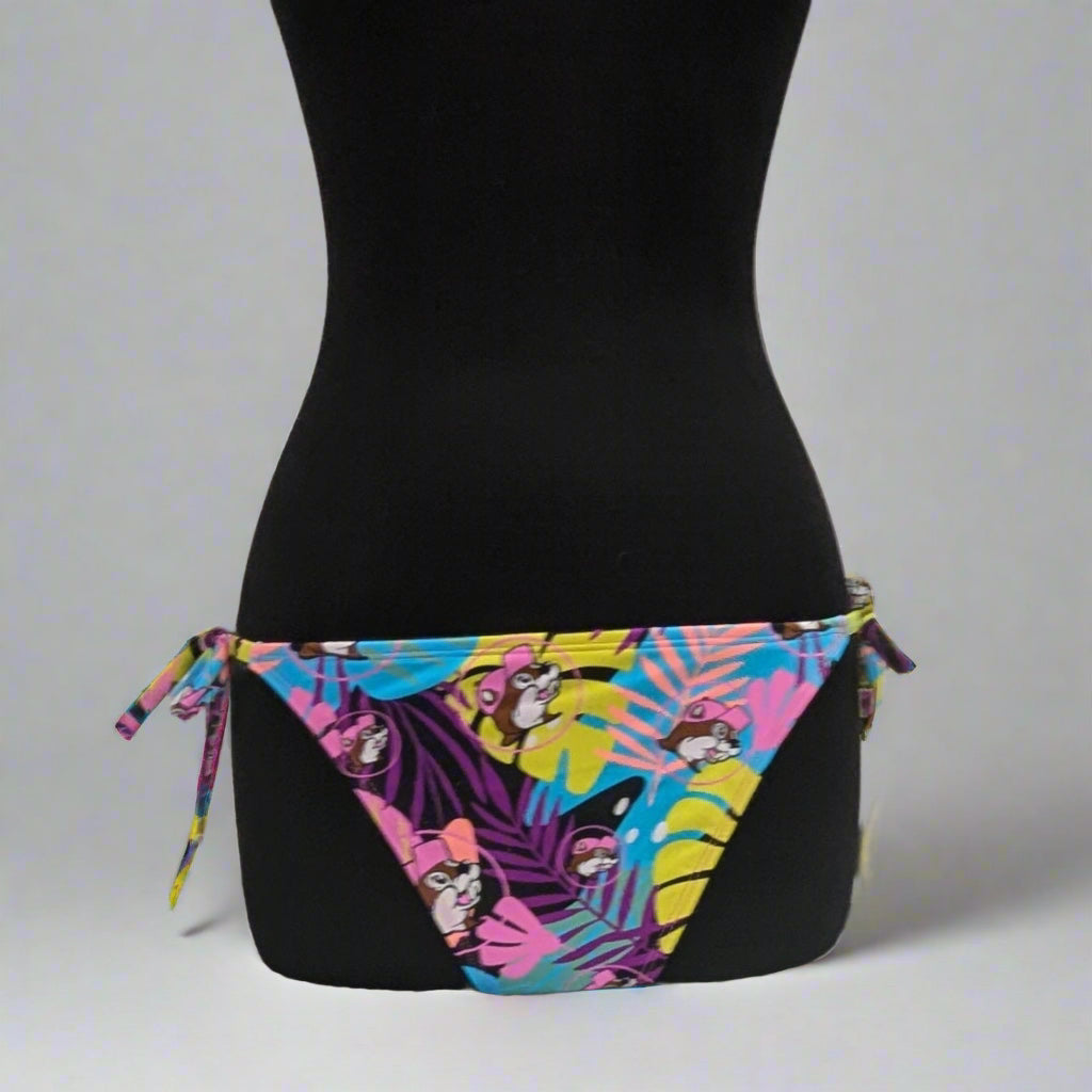 Buc-ee's Women's Tropical Bikini Bottoms