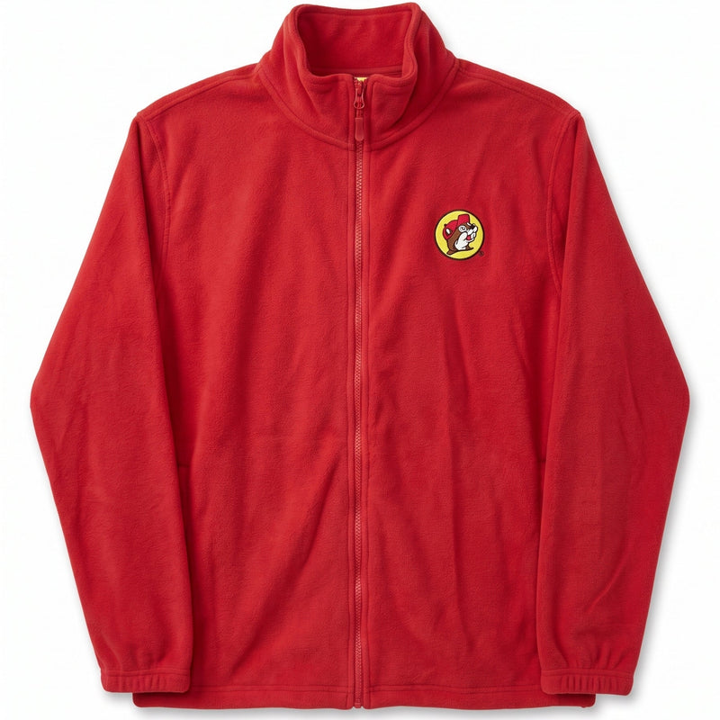 Buc-ee's Classic Red Fleece Jacket
