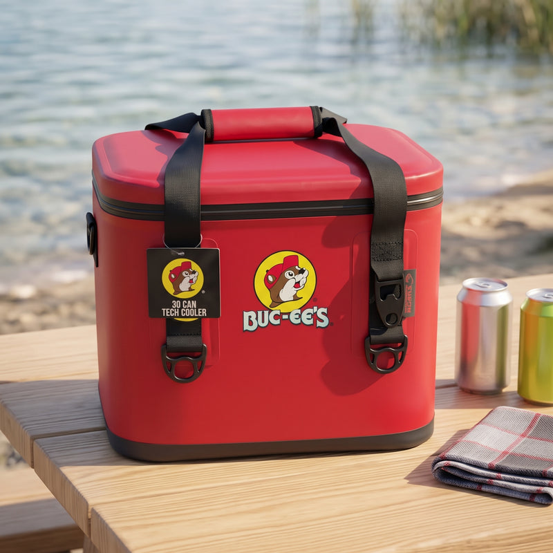 Buc-ee's 30-Can Classic Red Tech Cooler