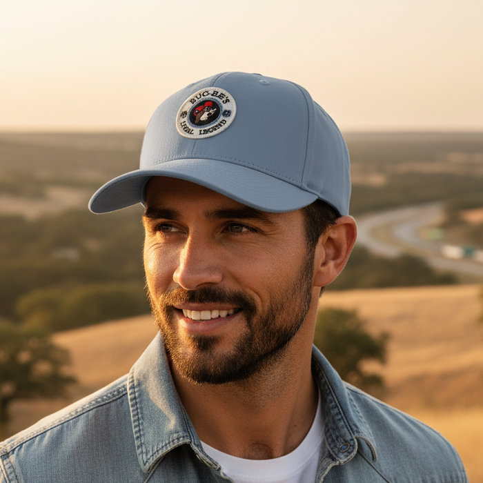 Buc-ee's Local Legend Light Blue Hat
