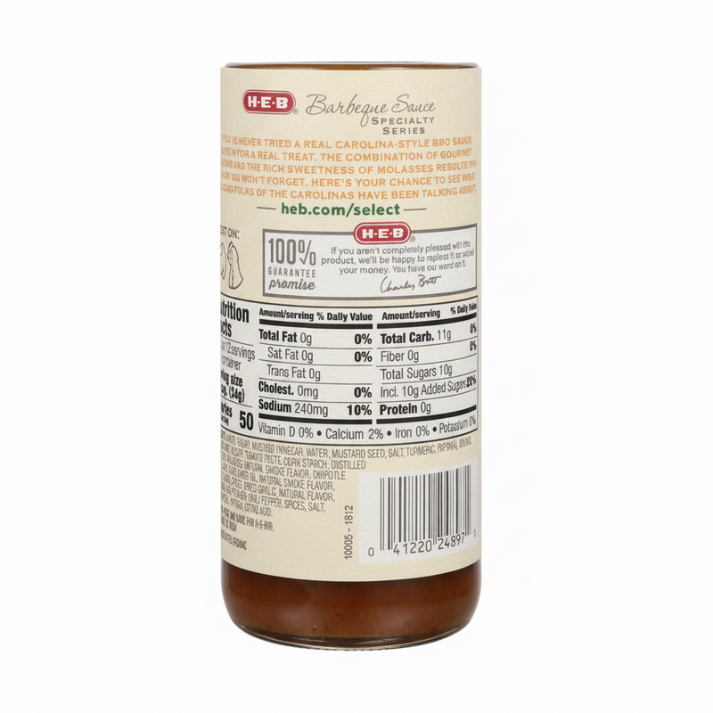 H-E-B Carolina Style Barbecue Sauce