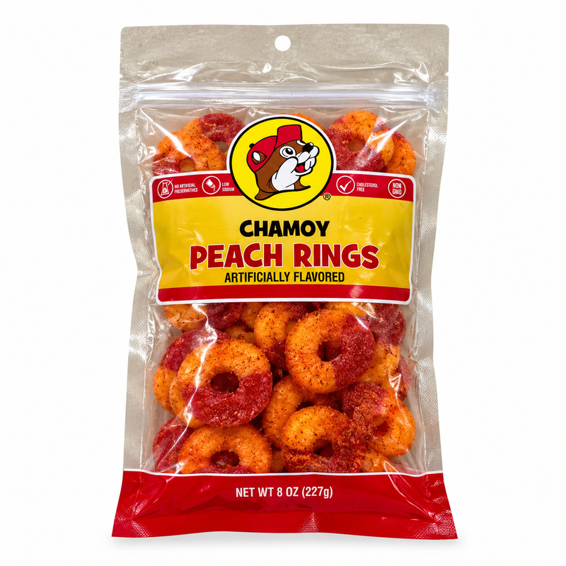 Buc-ee's Chamoy Peach Rings