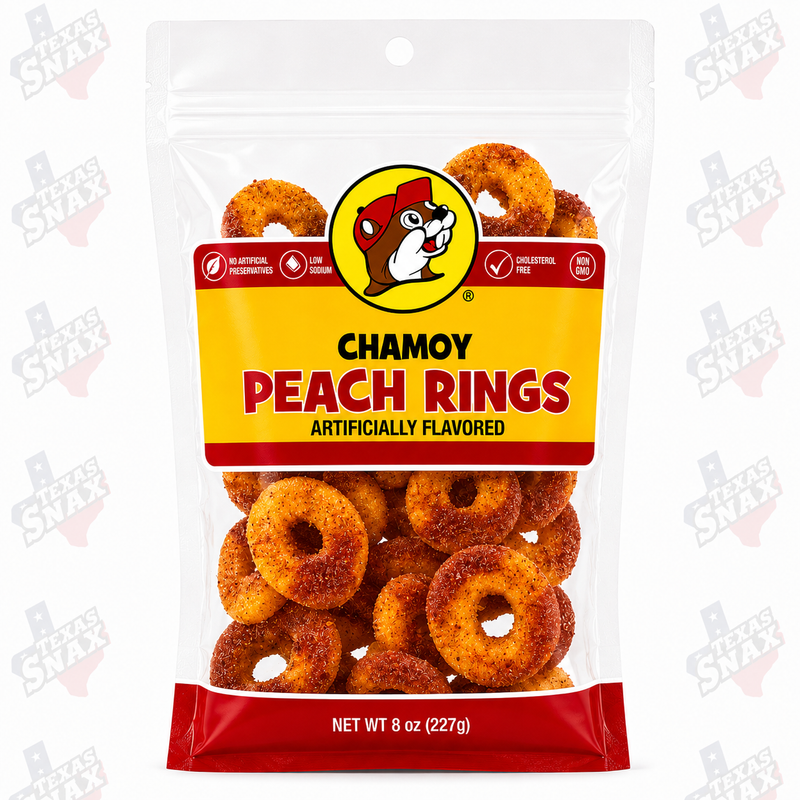 Buc-ee's Chamoy Peach Rings