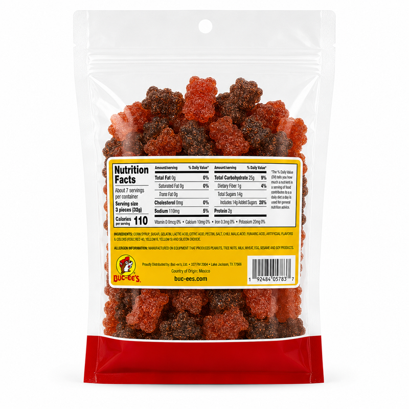 Buc-ee's Chamoy Gummi Bears