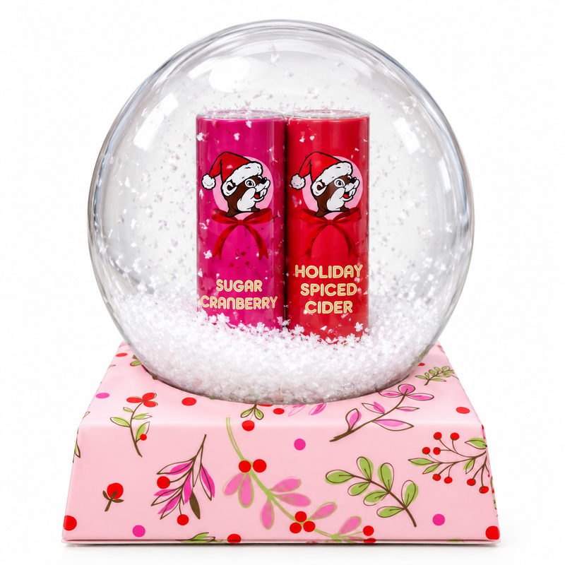 Buc-ee's Christmas Lip Balm Set - Cranberry & Cider