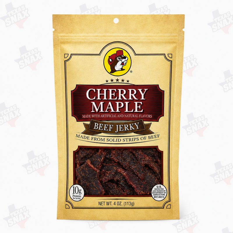 Buc-ee's Cherry Maple Beef Jerky