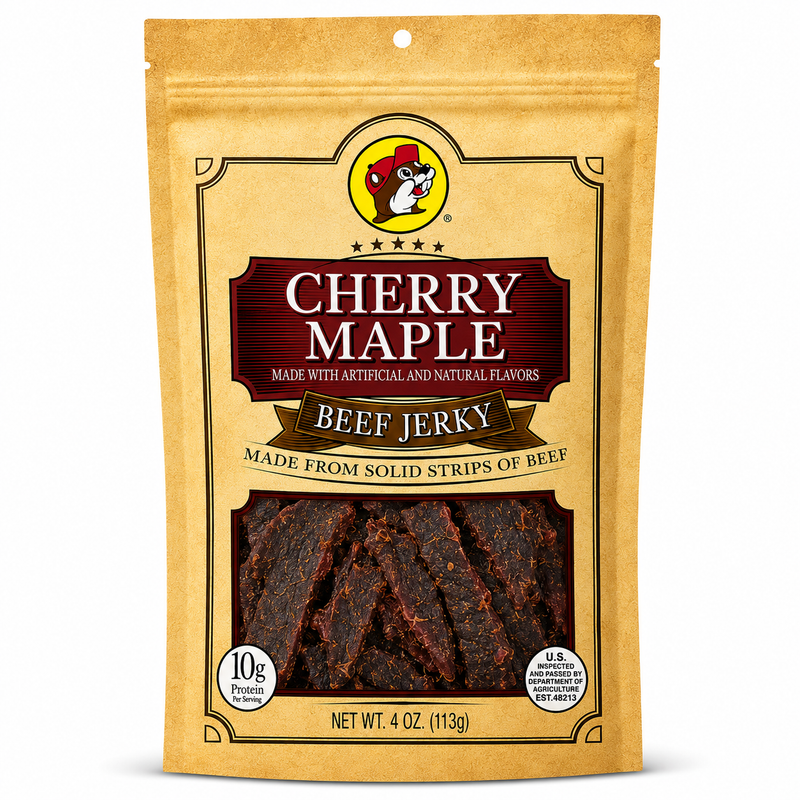 Buc-ee's Cherry Maple Beef Jerky
