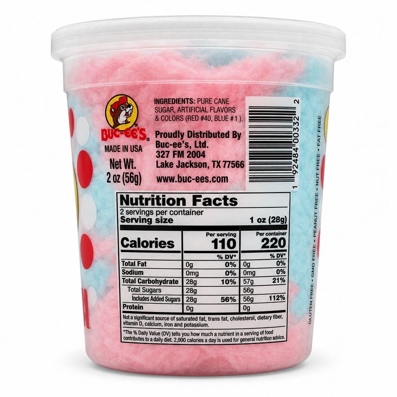 Buc-ee's Classic Cotton Candy