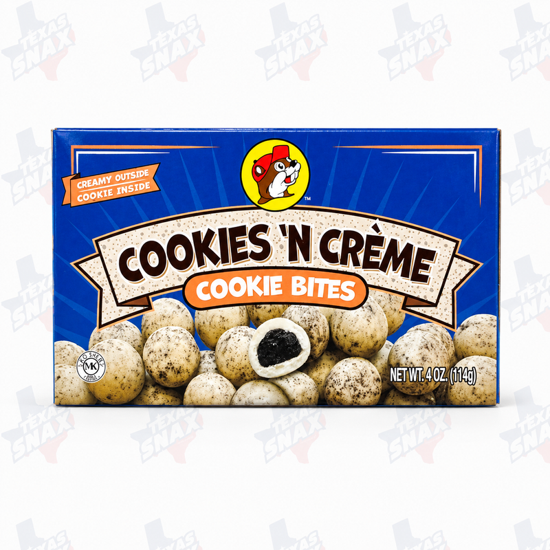 Buc-ee's Cookies 'N Creme Cookie Bites