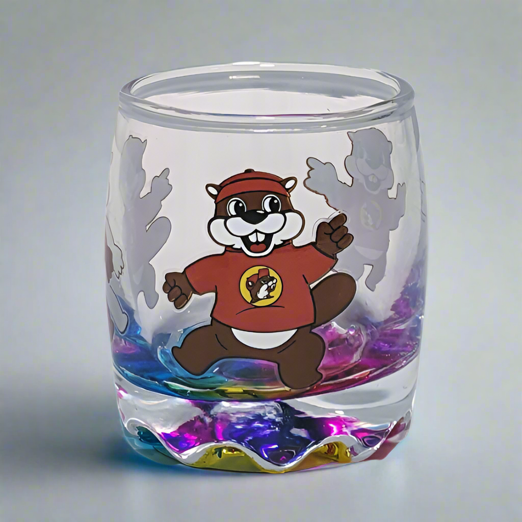 Buc-ee's Rainbow Shot Glass