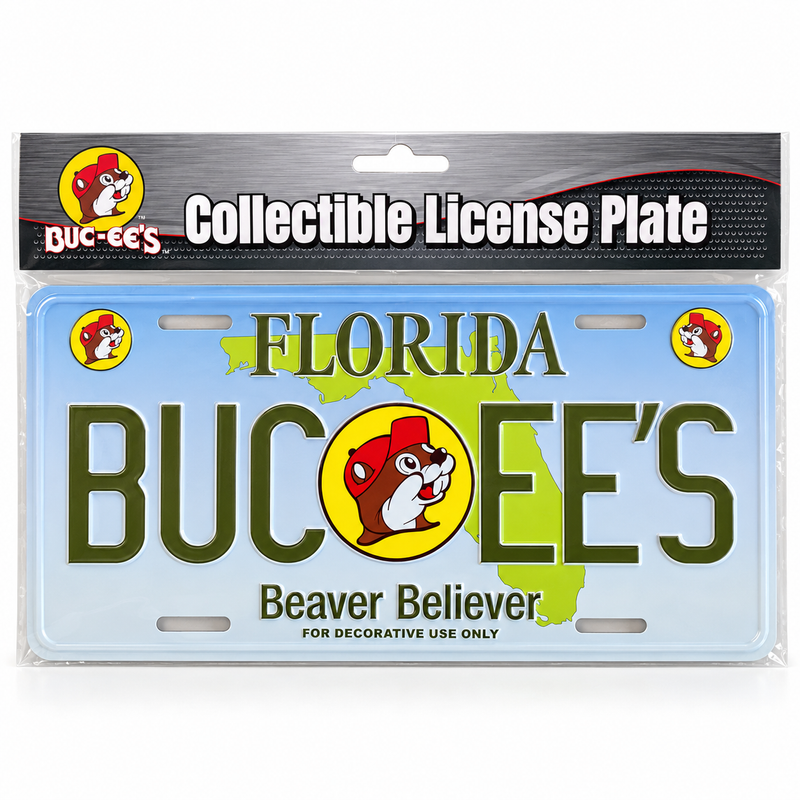 Buc-ee's Florida Collectible License Plate
