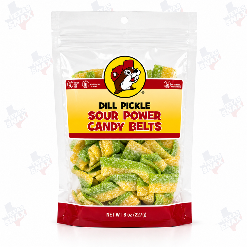 Buc-ee's Sour Power Candy Belts