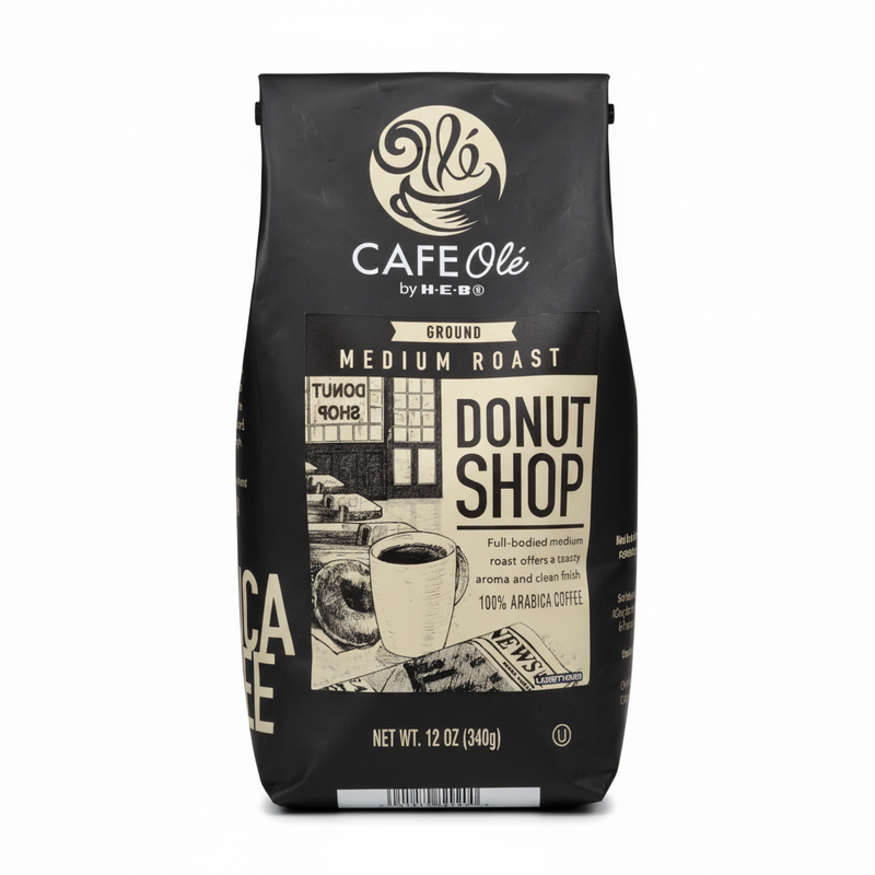 H-E-B Café Olé Donut Shop Ground Coffee