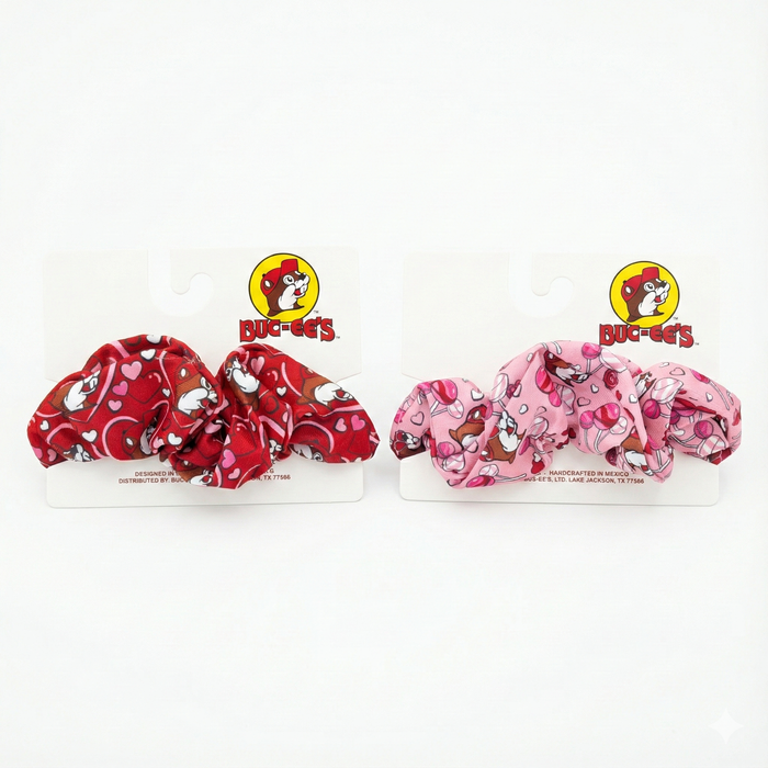Buc-ee's Valentines Scrunchy