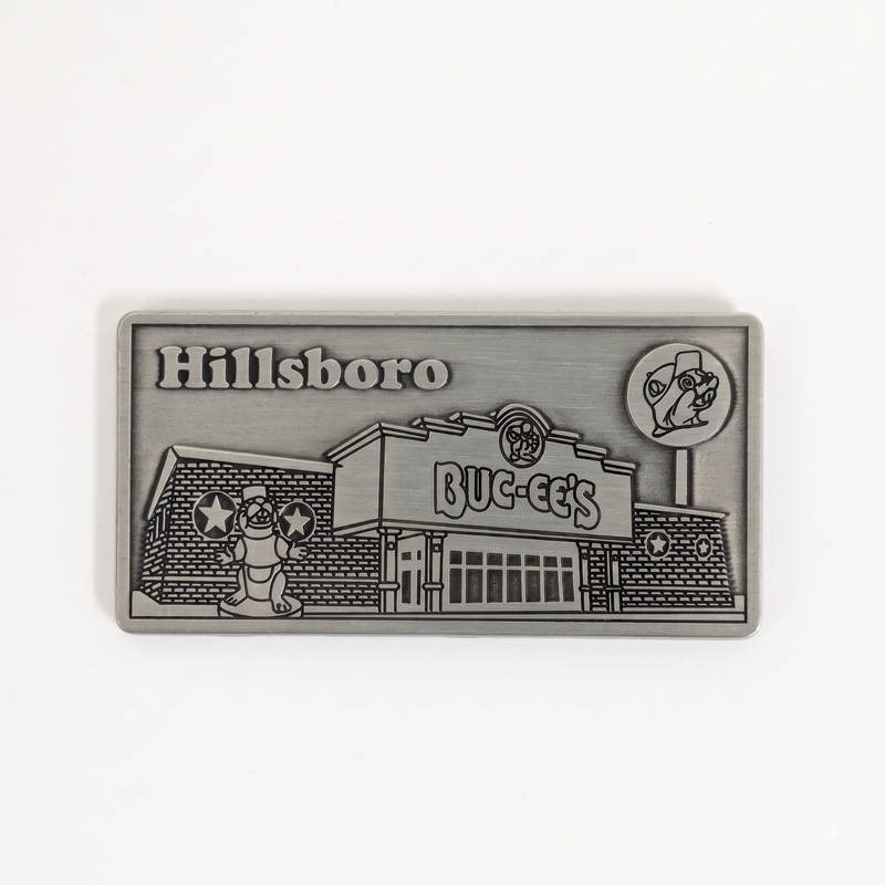 Buc-ee's Hillsboro Storefront Metal Magnet