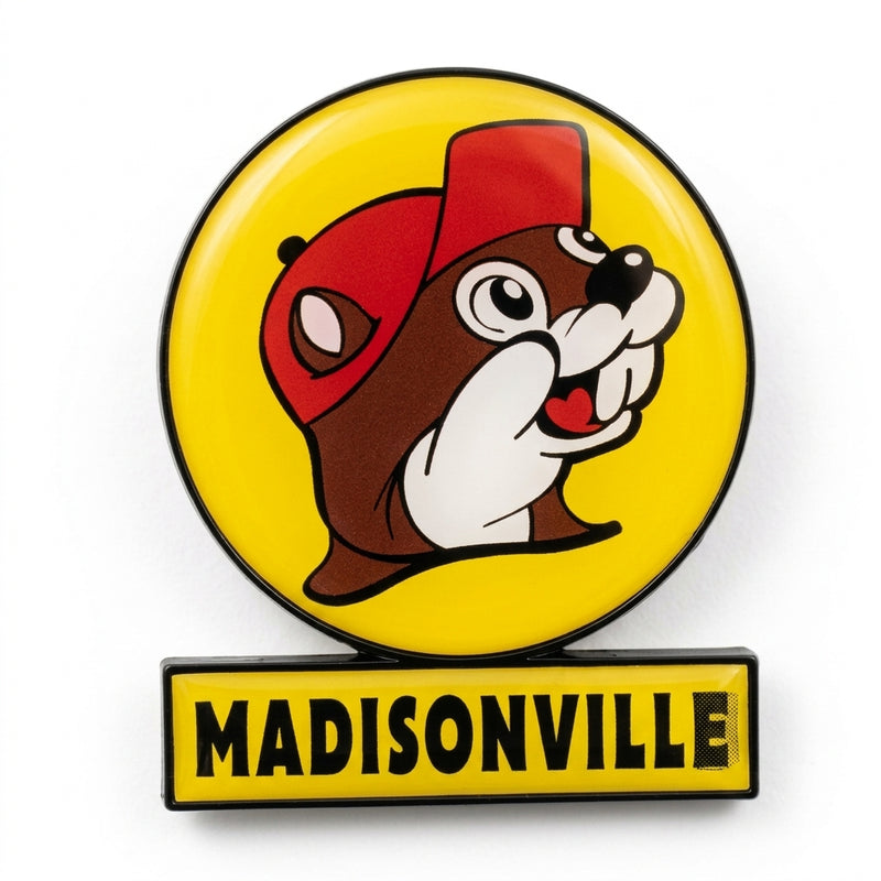 Buc-ee's Madisonville Lollipop Sign Magnet