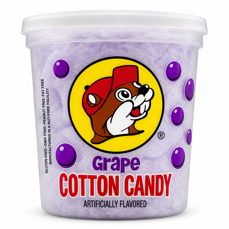 Buc-ee's Grape Cotton Candy