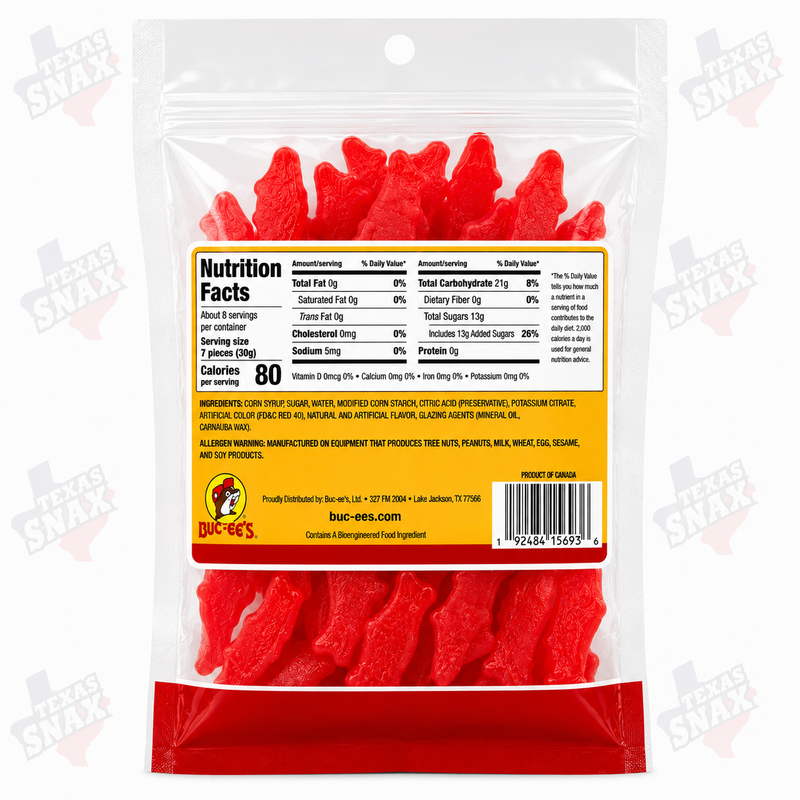 Buc-ee's Red Gummi Fish