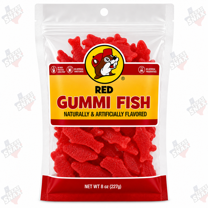 Buc-ee's Red Gummi Fish