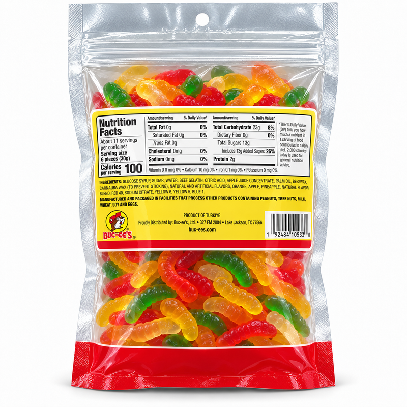 Buc-ee's Gummi Worms