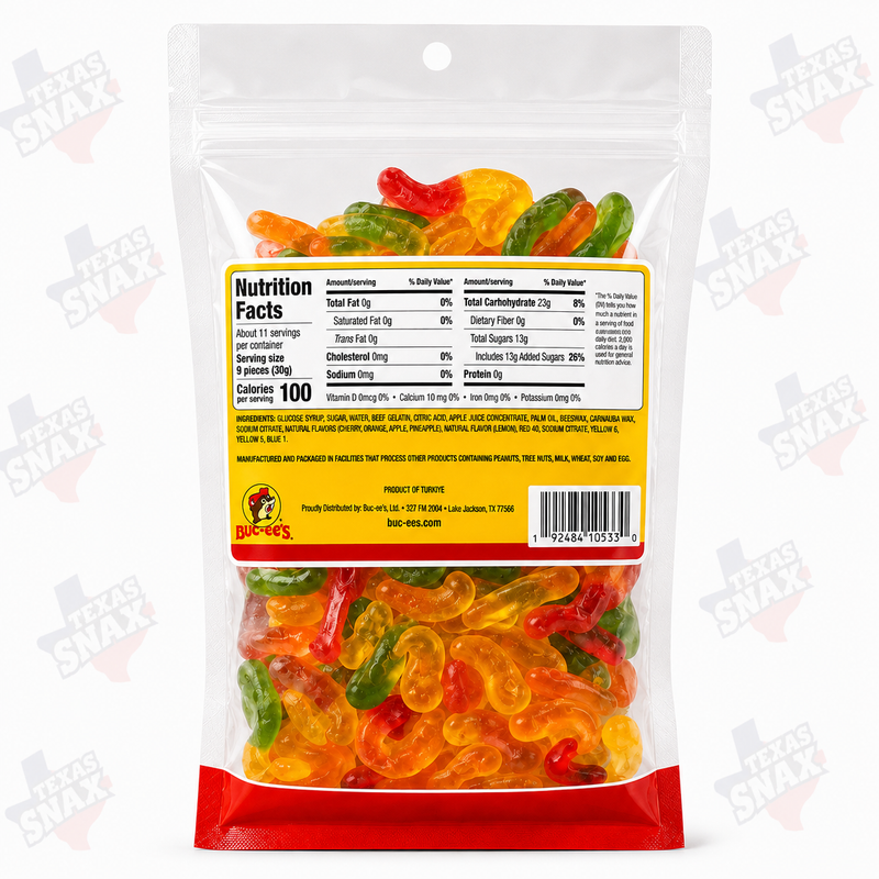 Buc-ee's Gummi Worms