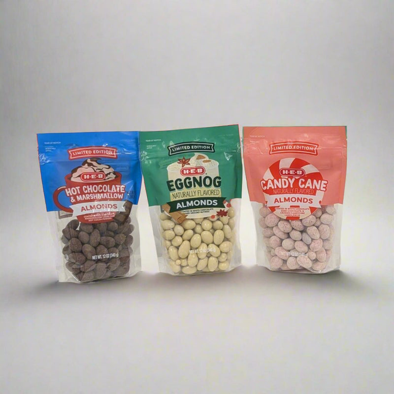 H-E-B White Chocolate Almonds