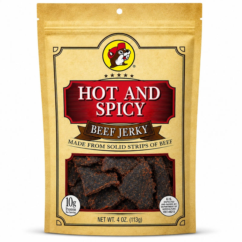 Buc-ee's Hot & Spicy Beef Jerky