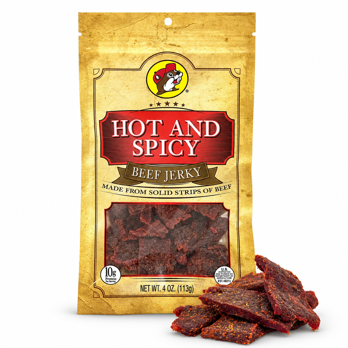 Buc-ee's Hot & Spicy Beef Jerky | A Lot of Beef and a Lot of Heat