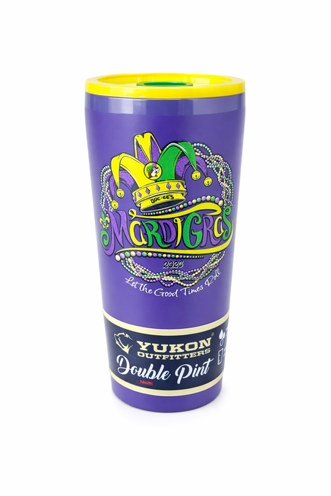 Buc-ee's 2026 Mardi Gras Tumbler