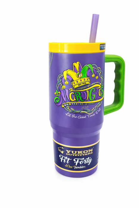 Buc-ee's 2026 Mardi Gras Tumbler