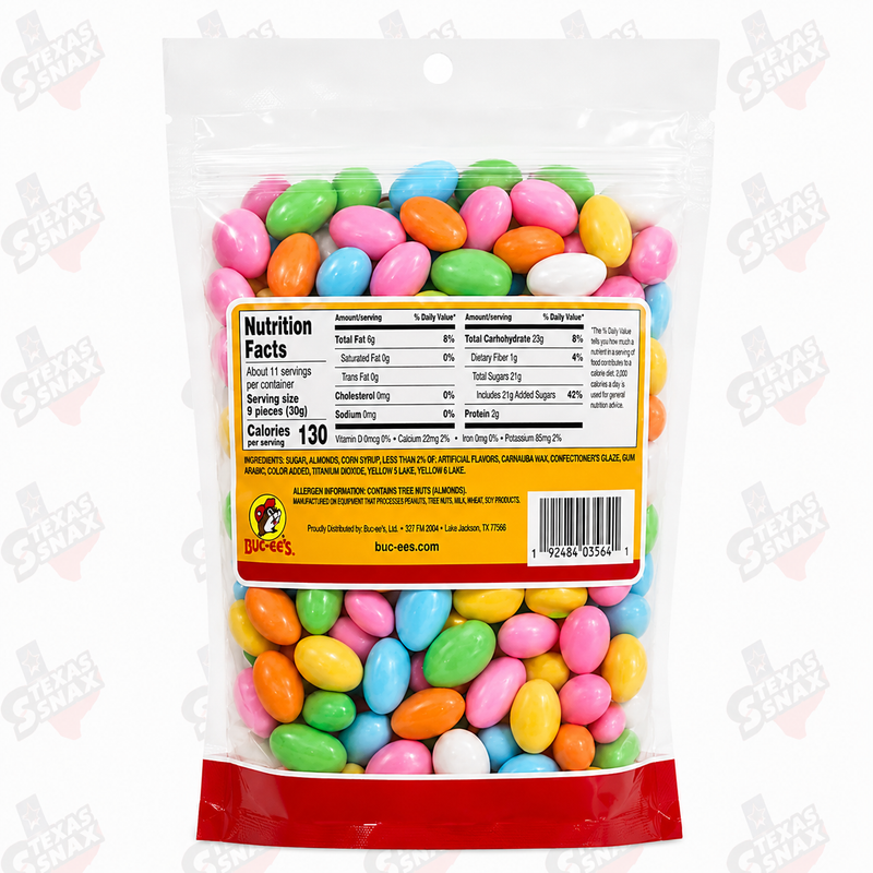 Buc-ee's Assorted Jordan Almonds