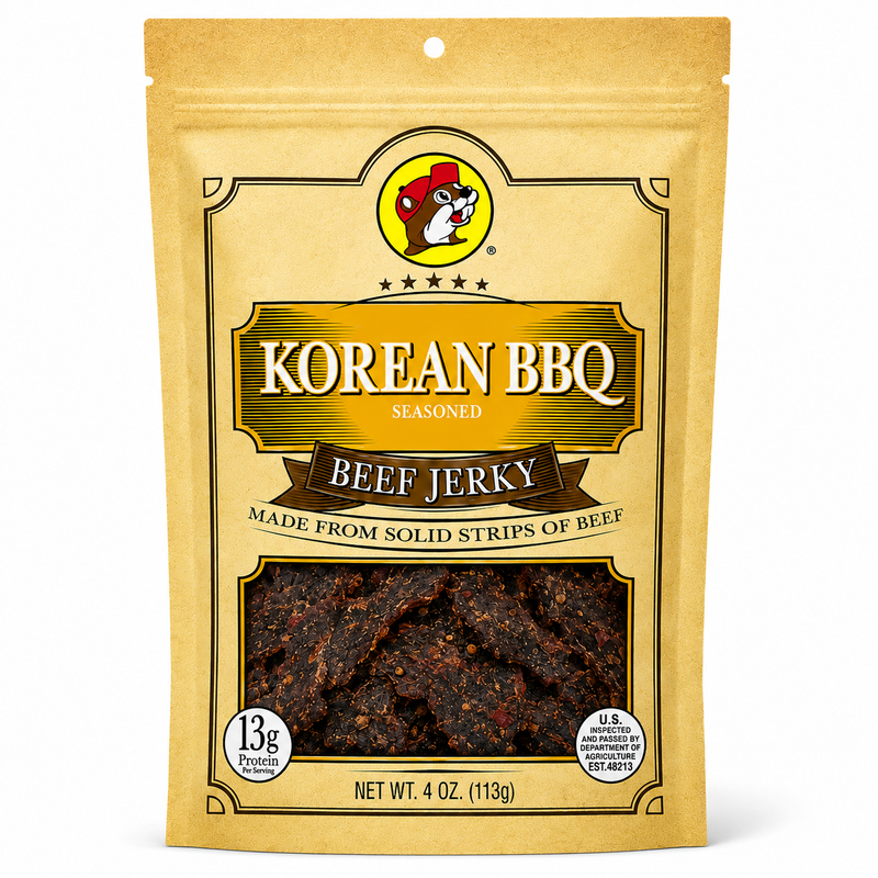 Buc-ee's Korean BBQ Beef Jerky