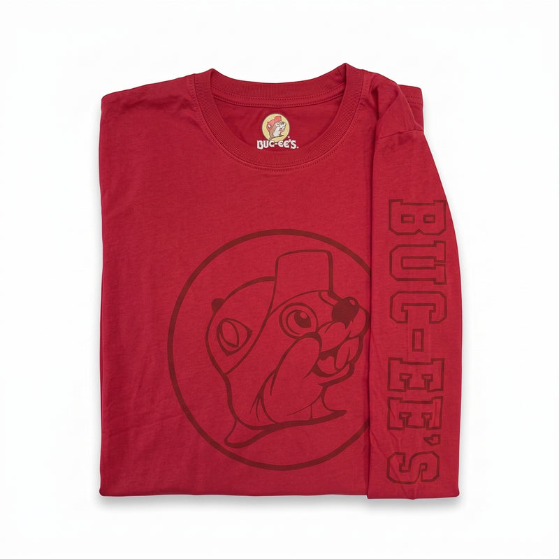 Buc-ee's Red Long Sleeve Shirt